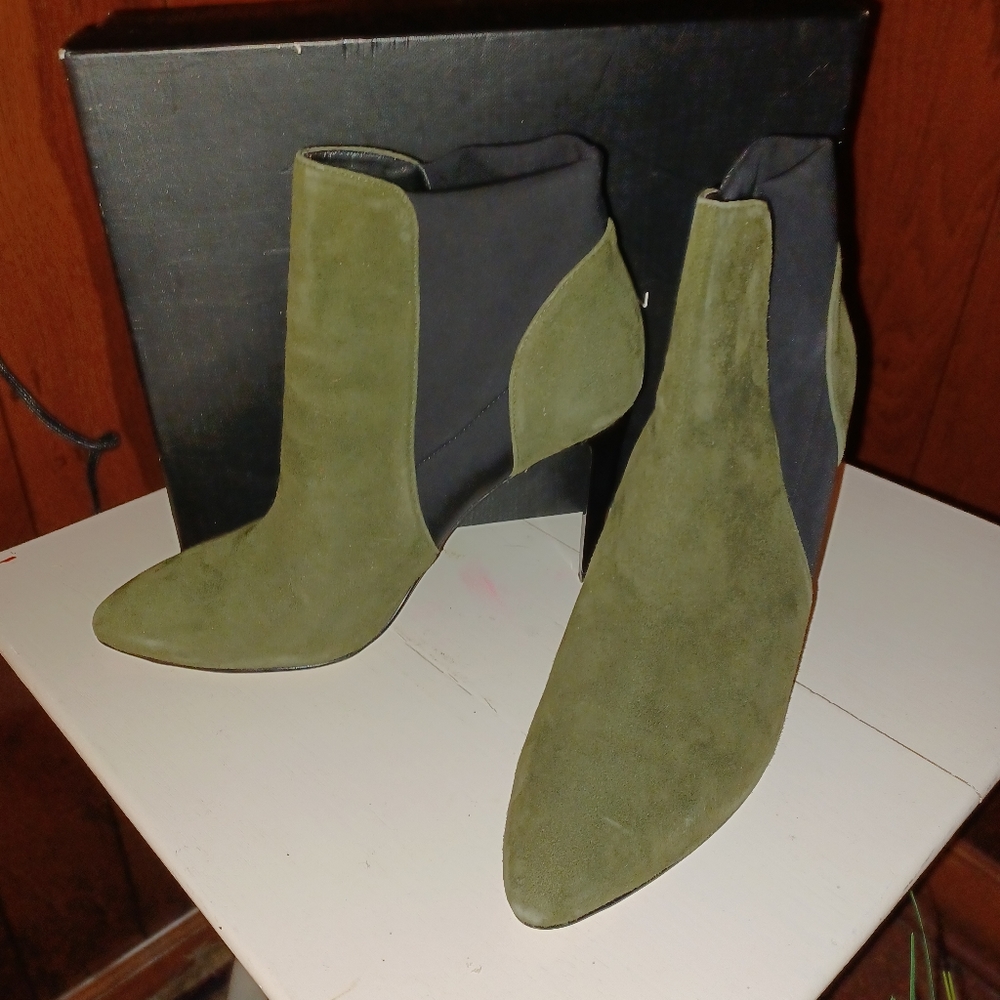 Suede Heels